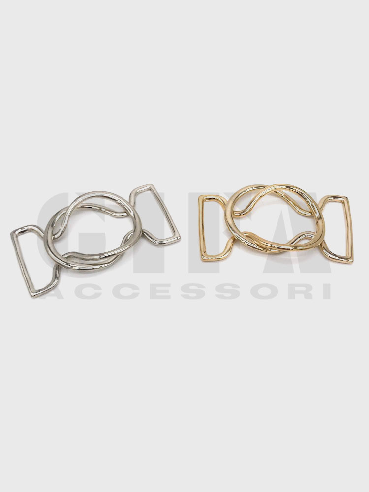 Fibbia per cinture nodo savoia 4 cm