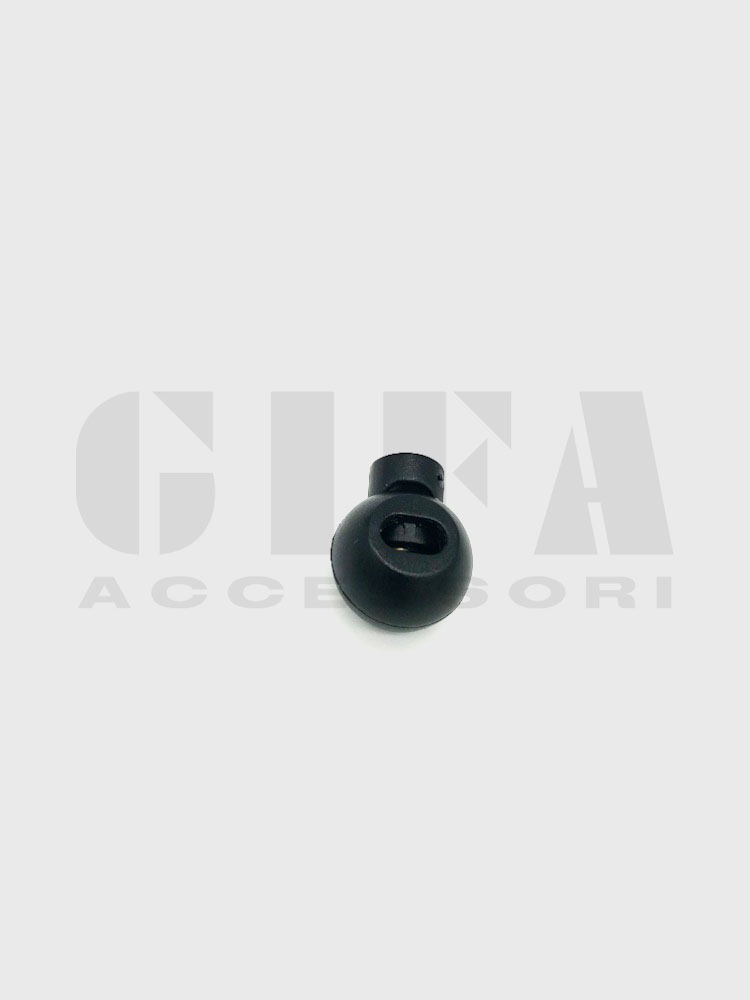 Ferma corda piccolo in plastica tondo