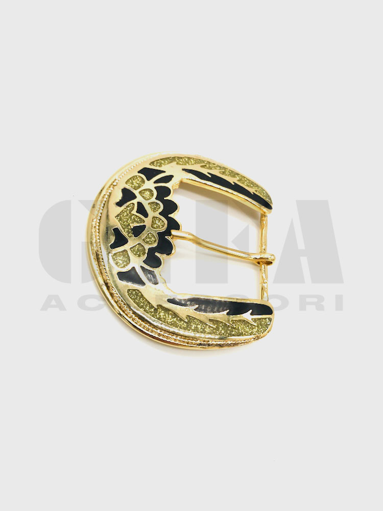 Fibbia per cinture 3 cm smaltata