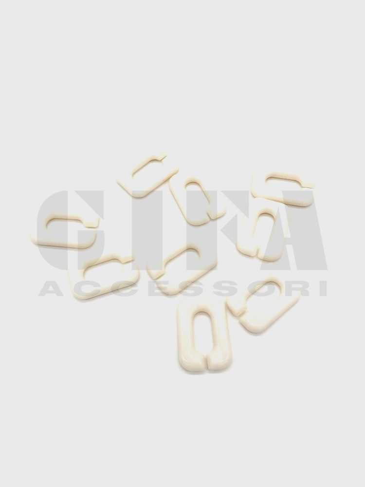 Anelli in plastica rettangolari componibili