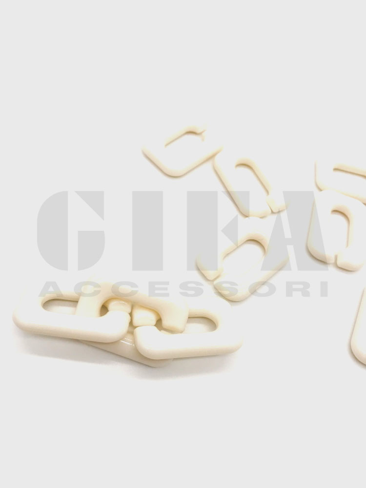 Anelli in plastica rettangolari componibili