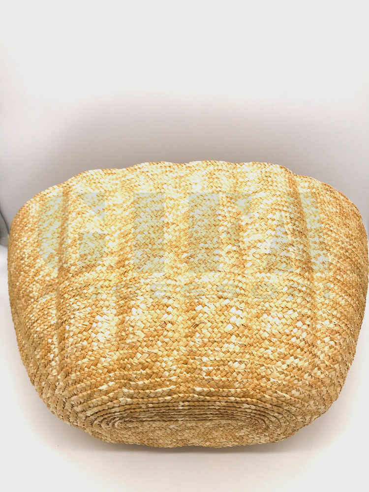 Borsa in paglia mod onde col. naturale senza manico g610