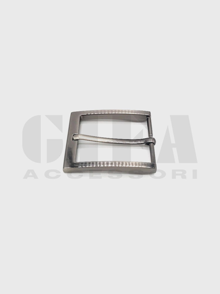 Fibbia 3,5 cm canna di fucile spazzolato art 689/35 - immagine 3