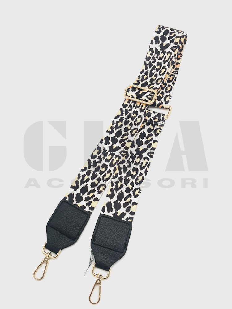 Tracolla Boho Regolabile Per Borse · Larghezza 3,8 Cm · Lunghezza 75-130 Cm · Fibbia Argentata