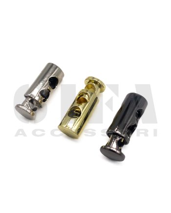 Ferma corda cilindro doppio foro 4 mm in zama