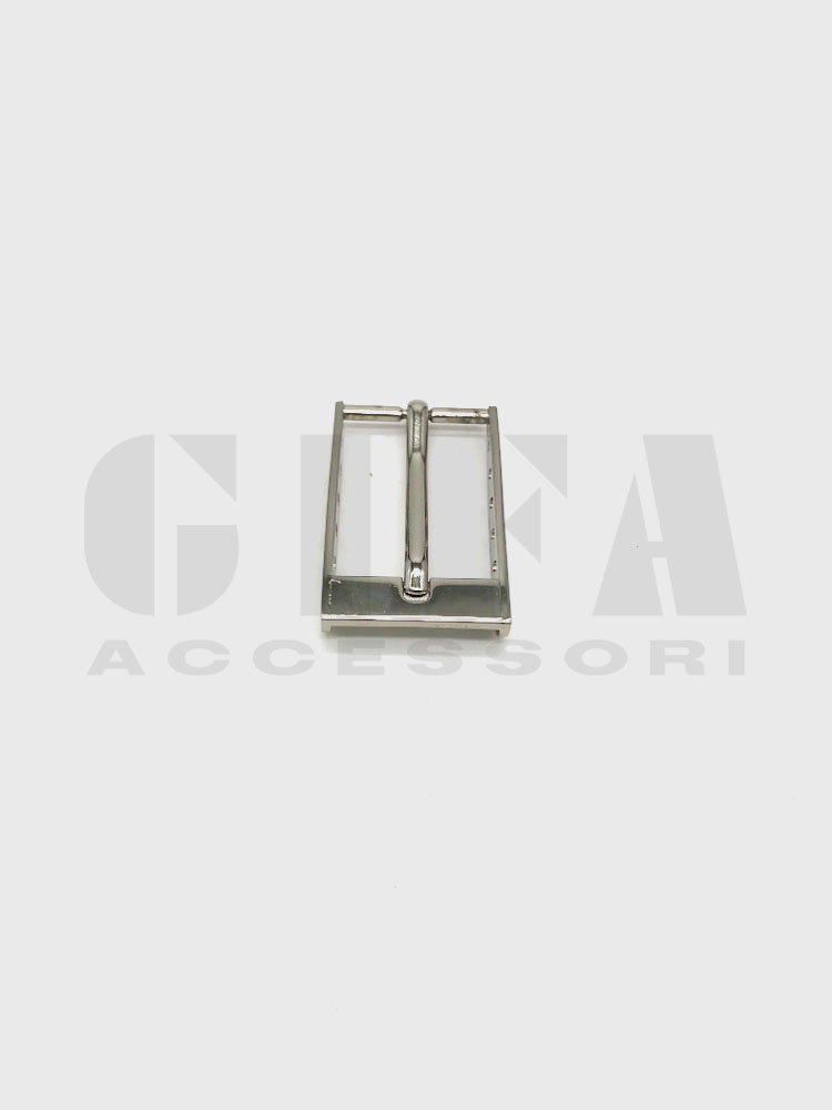 Fibbia 3 cm art 595-132 Nichel spazzolato