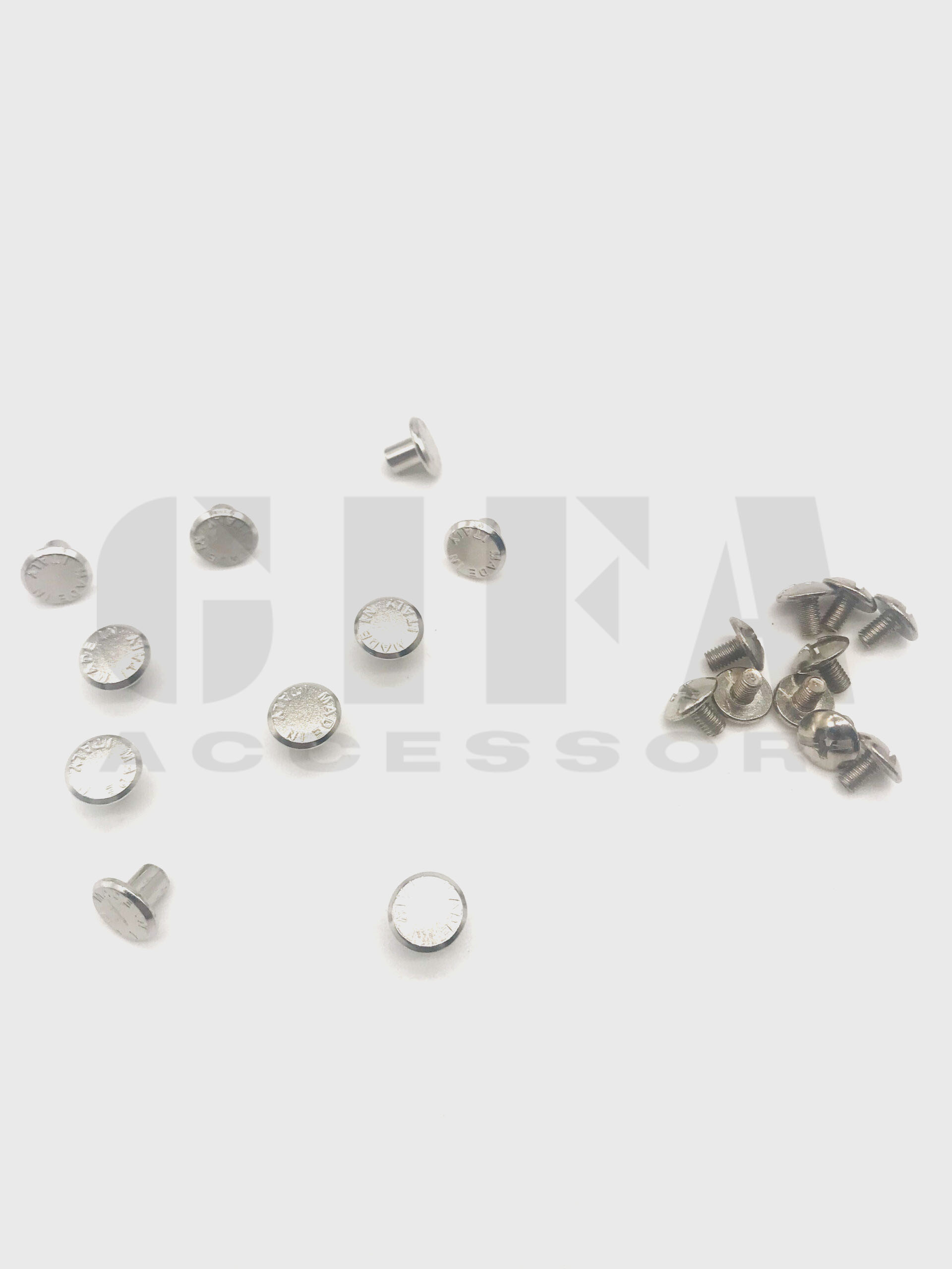 13 Viti A Perno Uxcell M5x10mm Argento – Rilegatura Cinture In Pelle