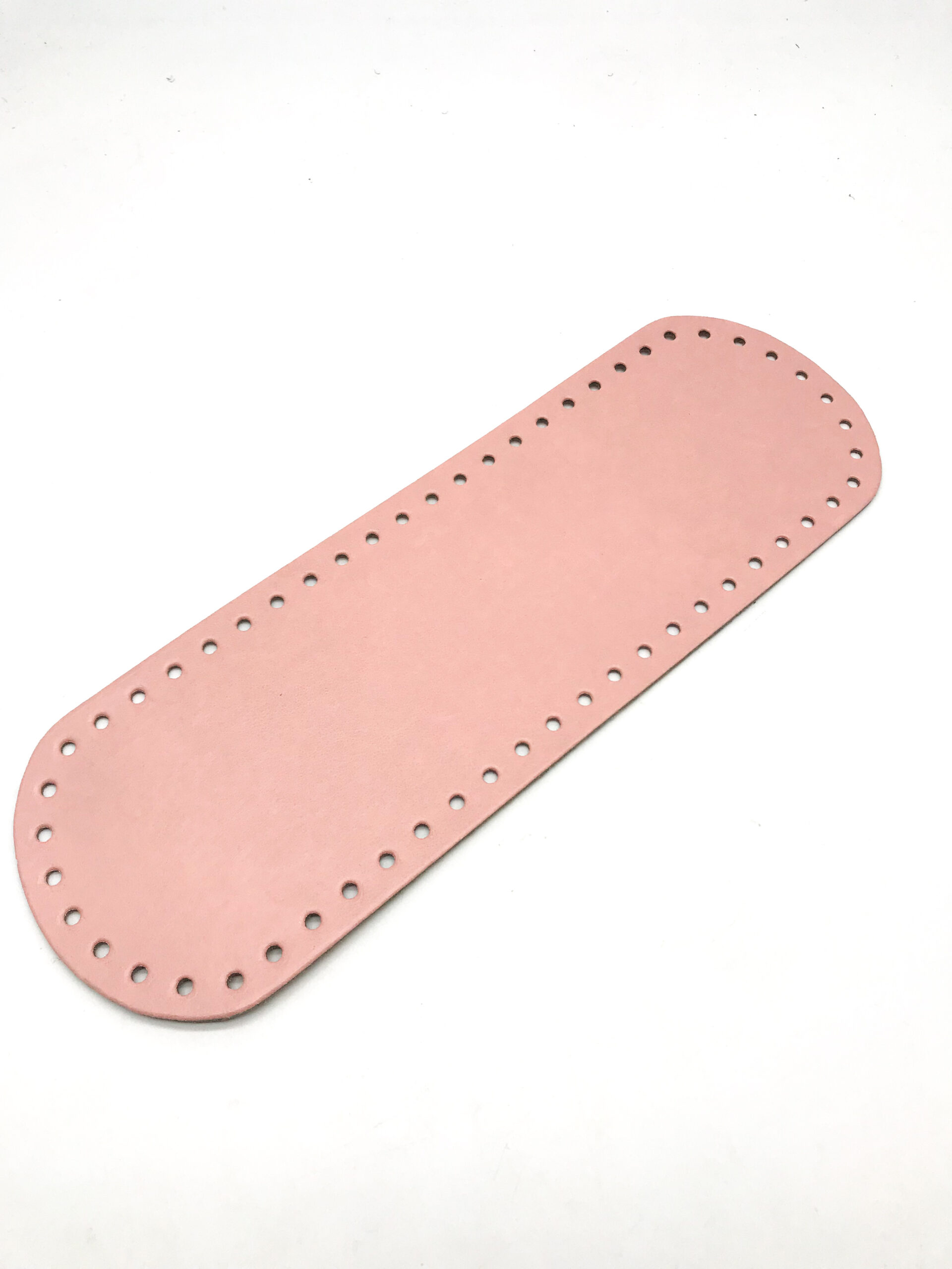 Fondo per borsa ovale 30X10 ecopelle Rosa