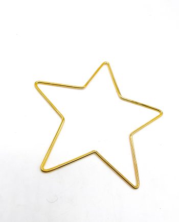 Manico a stella 15 cm Oro art 844514