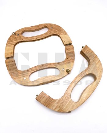 Clic clac in legno 25 cm con manico art.844685