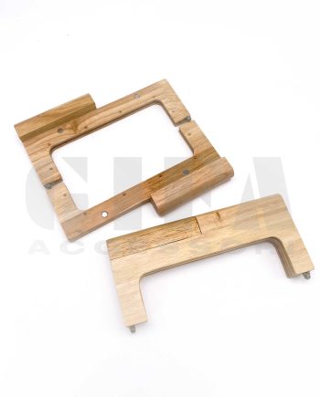 Clic clac rettangolare in legno 20 cm art. 844684