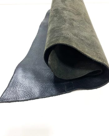 Pelle in cuoio spalla vacchetta volonata leggera per cinture spessore 2,0/2,2 mm vari colori