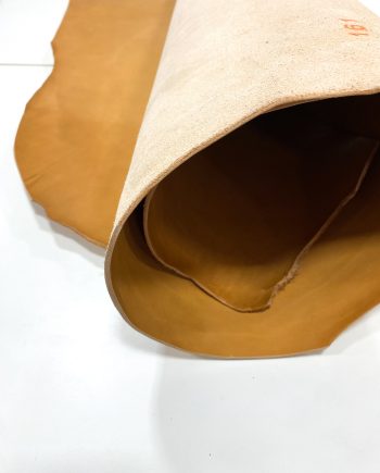 Pelle in cuoio spalla naturale per cinture spessore 2,4/2,6 mm