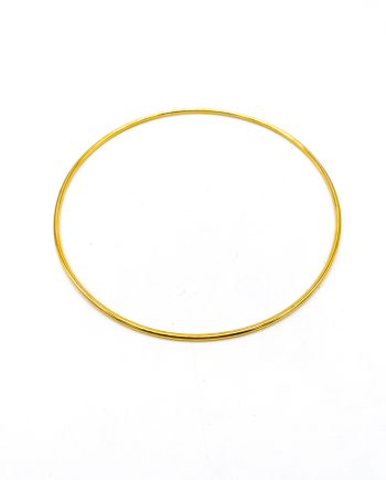 Anello tondo in ferro 15 cm filo 2,8 mm art 844487 Oro