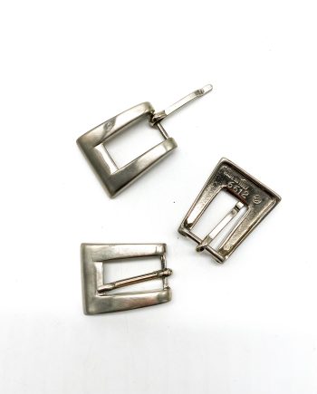 Fibbia 1,5 cm art 6612 Nichel spazzolato