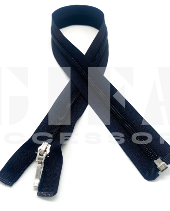 Chiusura lampo in nylon catena 5 Nero 60 cm
