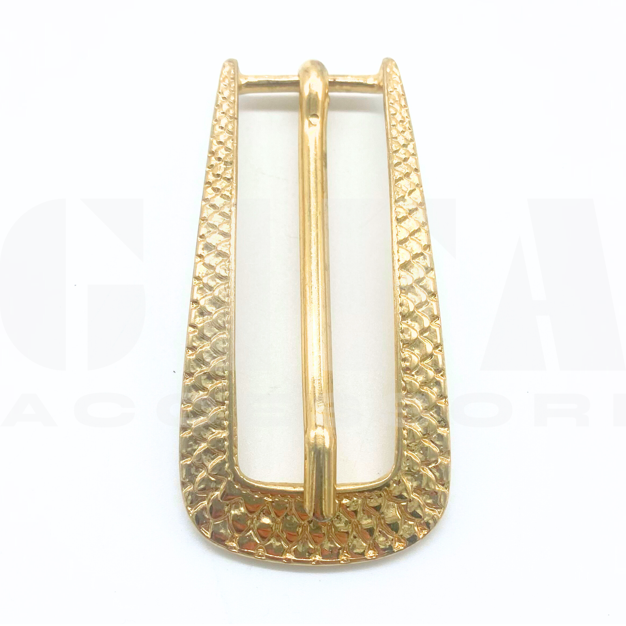 Fibbia 3 cm modello pitone Oro