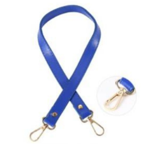Manico in finta pelle con moschettoni vari colori 60 cm - 841868