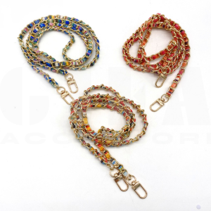 Catena per borse con inserti in finta pelle 1,20 mt - 845751