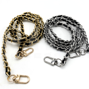 Catena per borsa con  inserti in finta pelle - 845746