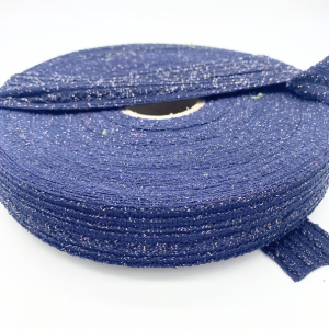 Fettuccia pizza Lurex blu scuro - rotoli da 320 gr